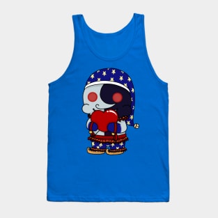 fnaf security breach moondrop valentine chibi Tank Top